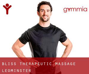 Bliss Therapeutic Massage (Leominster)
