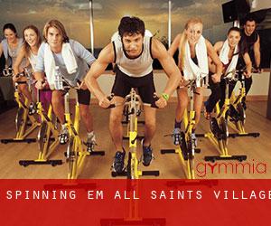 Spinning em All Saints Village