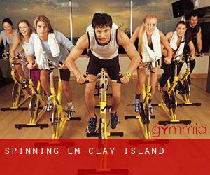 Spinning em Clay Island