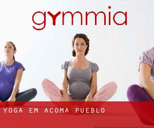 Yoga em Acoma Pueblo