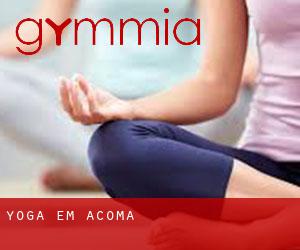 Yoga em Acoma