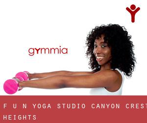 F U N Yoga Studio (Canyon Crest Heights)