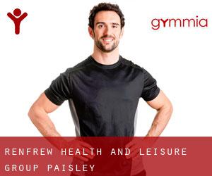 Renfrew Health and Leisure Group. (Paisley)